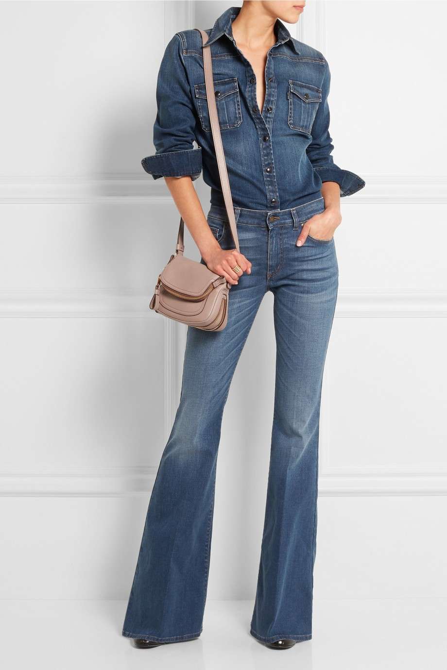 Look in total denim