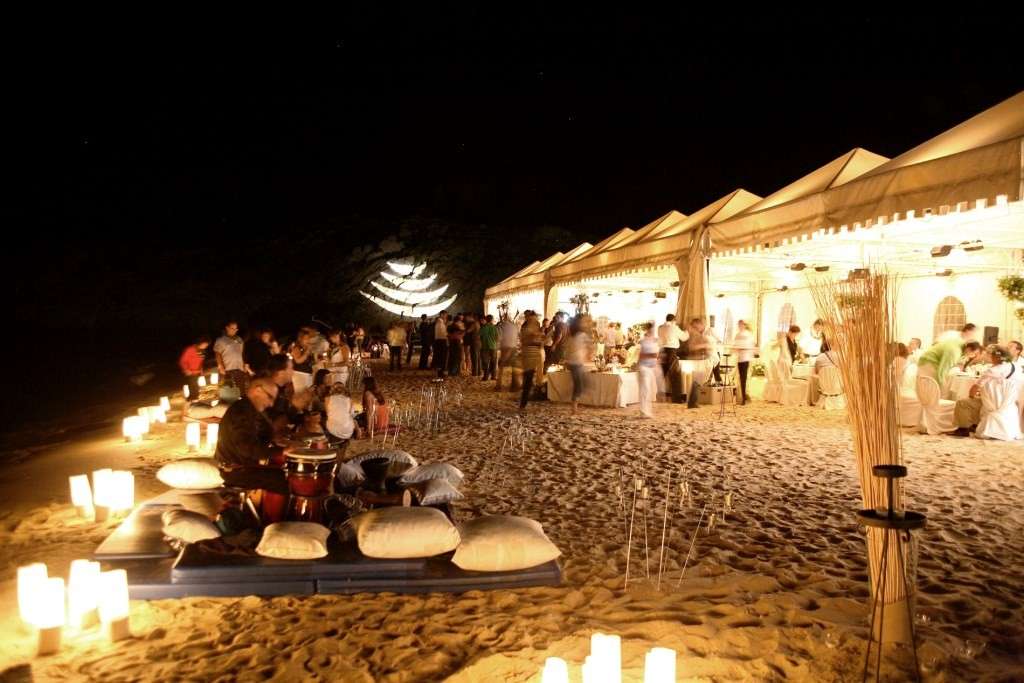 Matrimonio serale in spiaggia