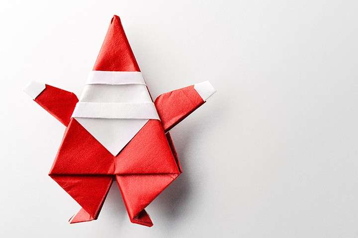 Origami natalizio