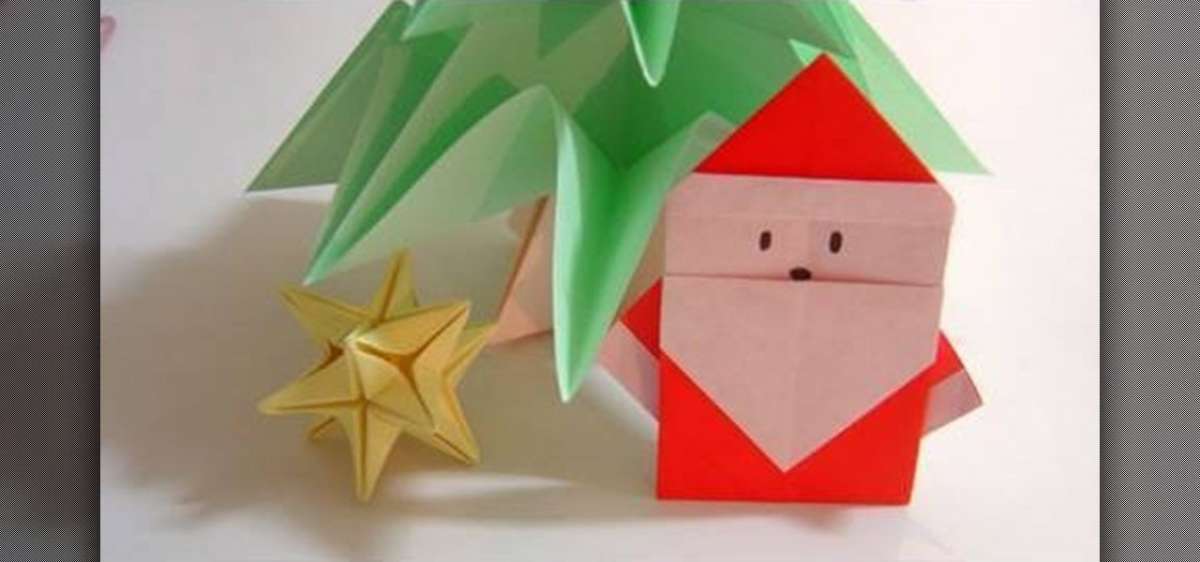 Origami Santa Claus