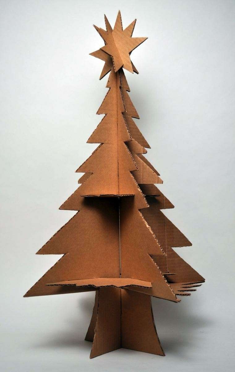 Albero di Natale in cartone