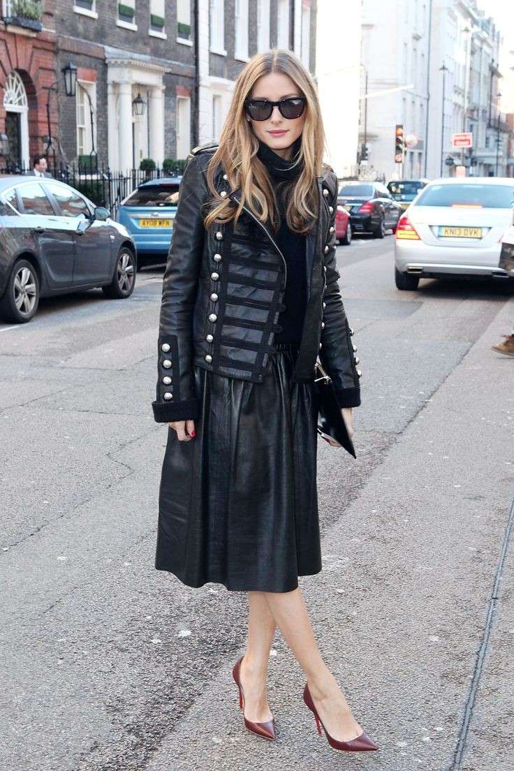 Look in total leather