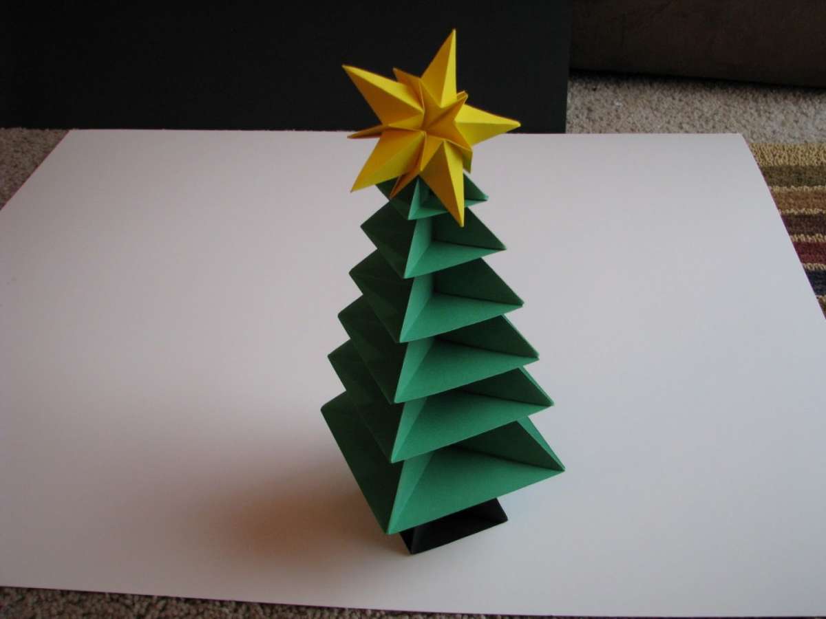 Origami natalizio