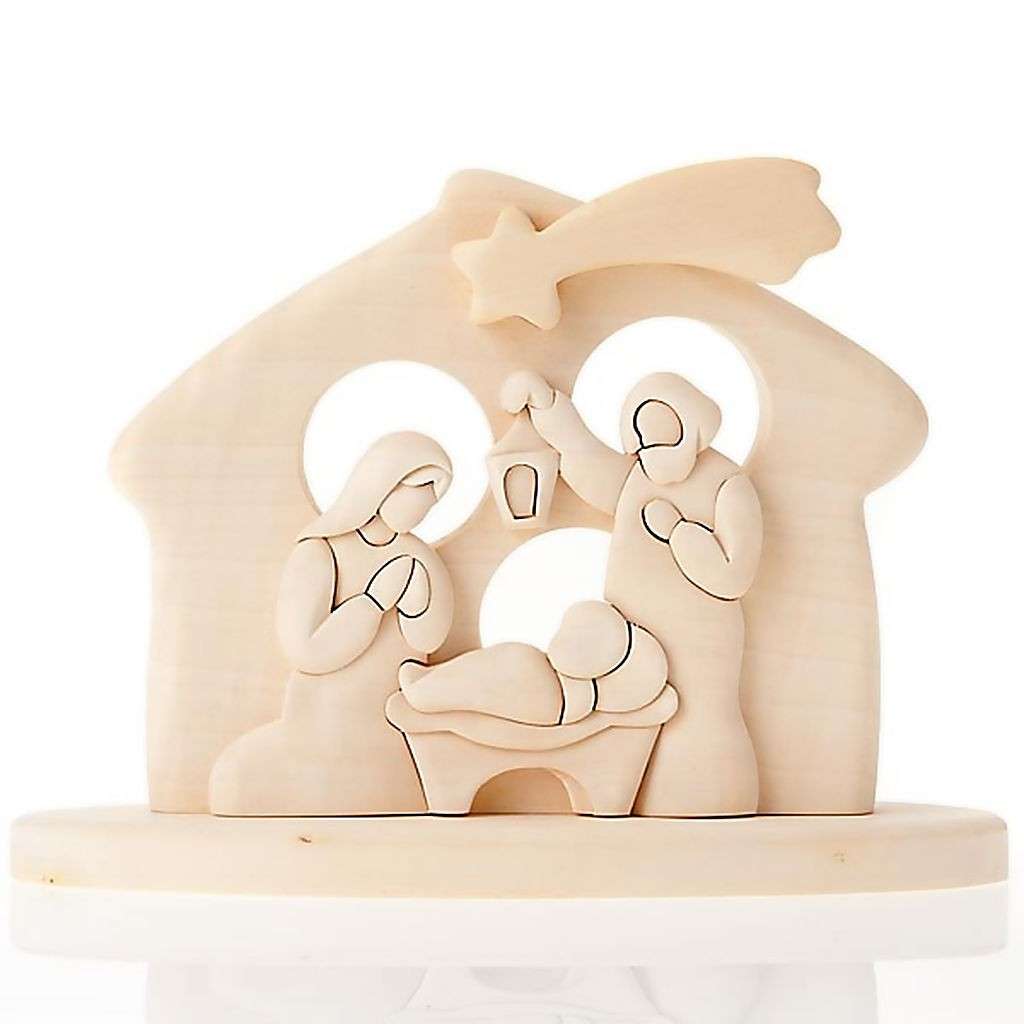 Piccolo presepe in legno