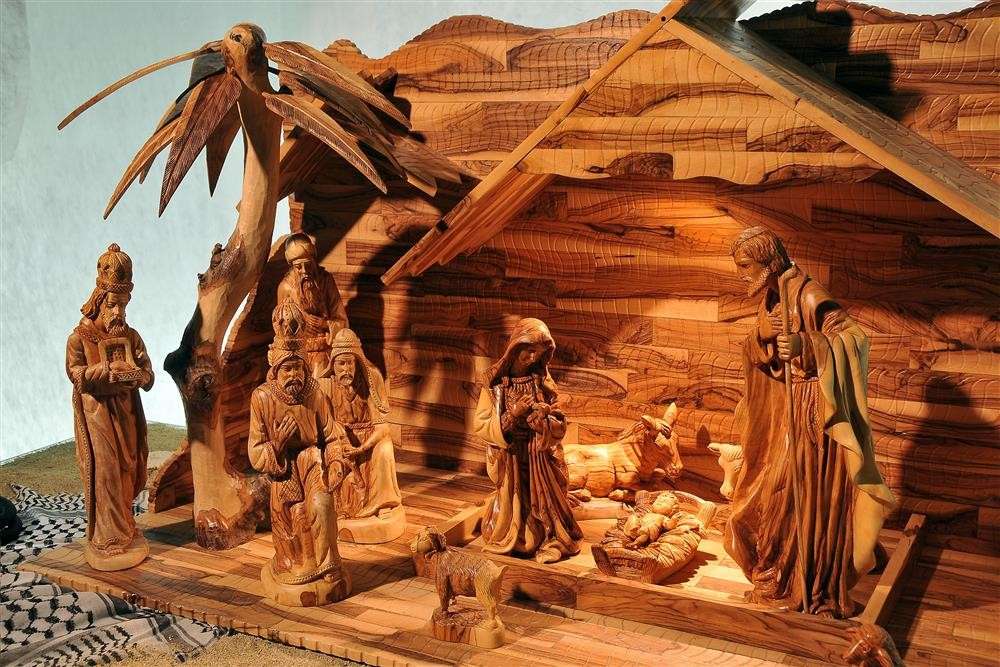 Presepe di legno