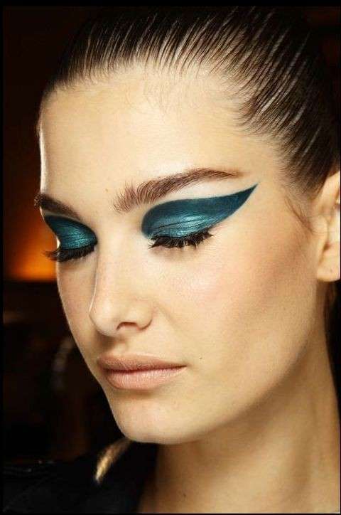 Cat eye colorato per Carnevale