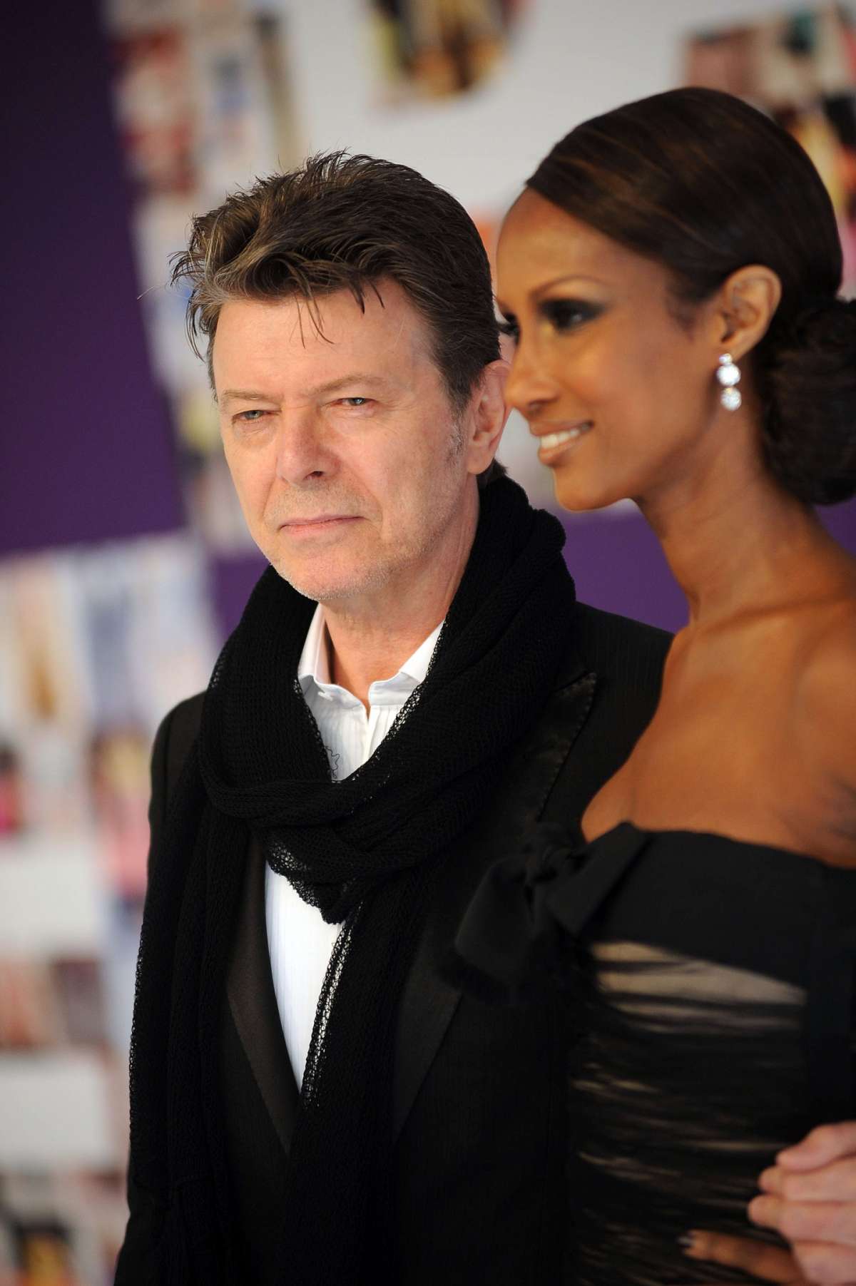 David Bowie e Iman al CFDA Fashion Awards