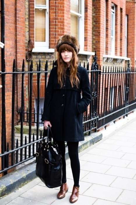 Dresscoat e cappello in pelliccia