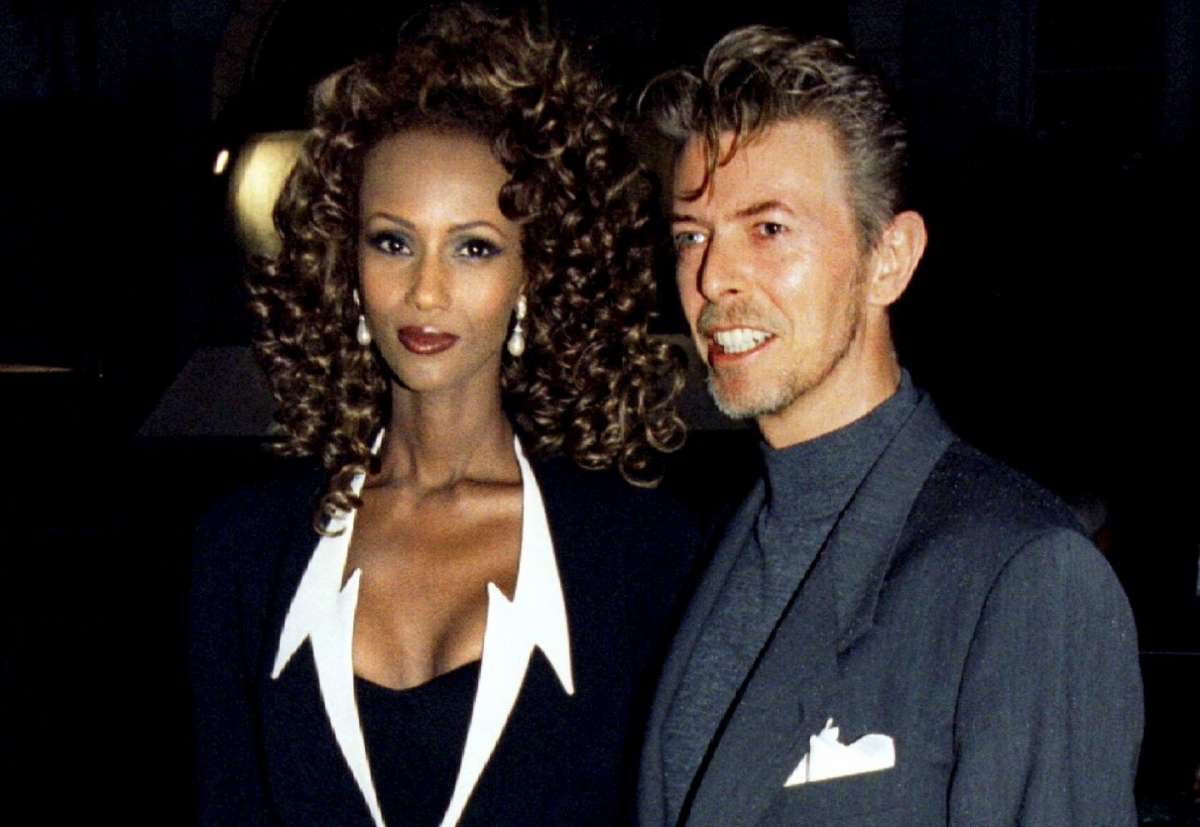 Iman Mohamed Abdulmajid e David Bowie