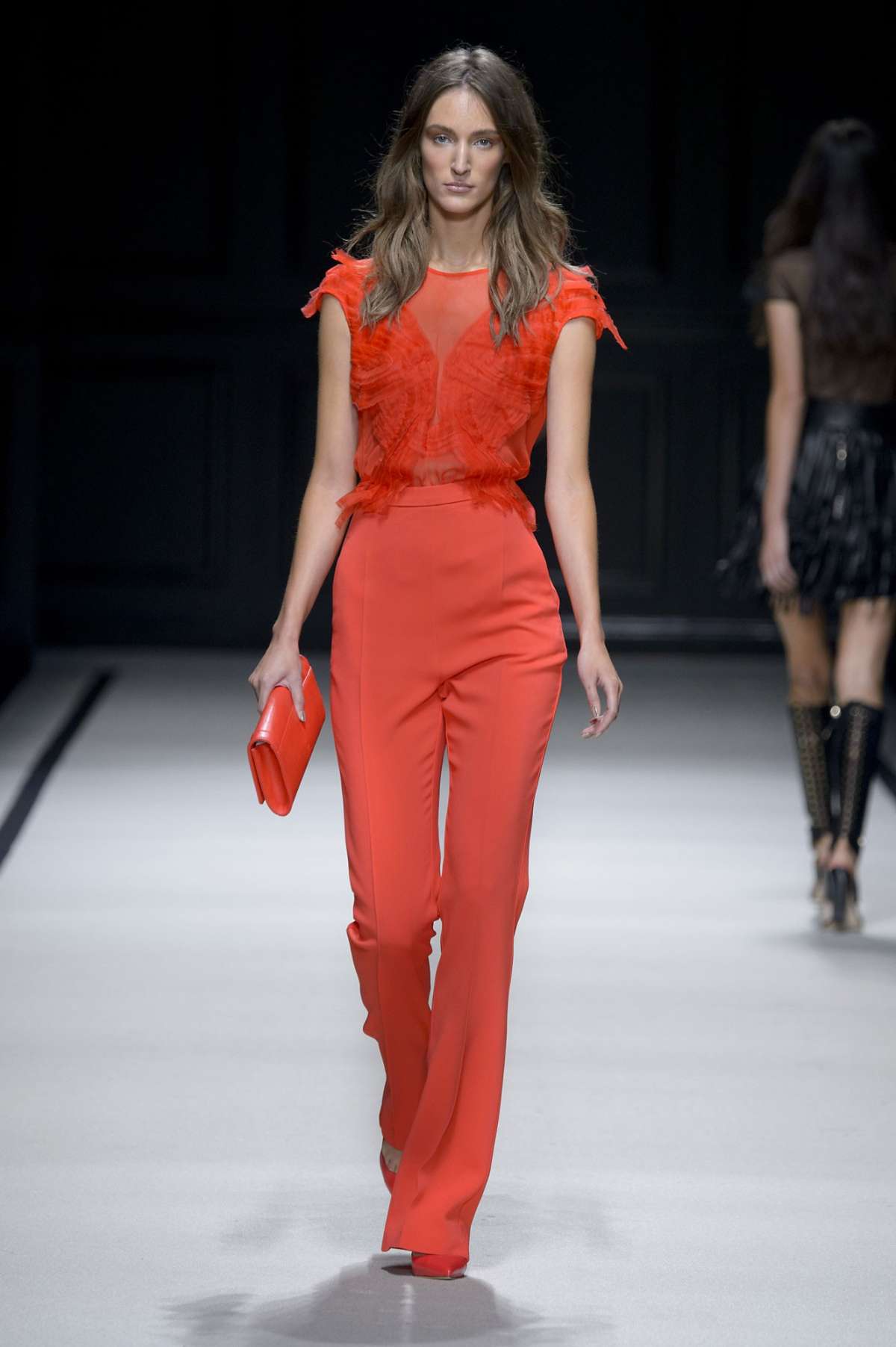 Jumpsuit orange