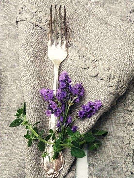 Lavanda in tavola