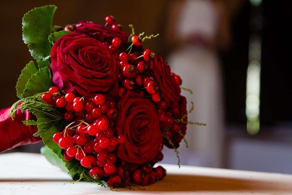 Bouquet con ribes