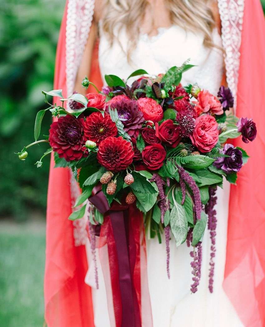 Bouquet rustico per la sposa