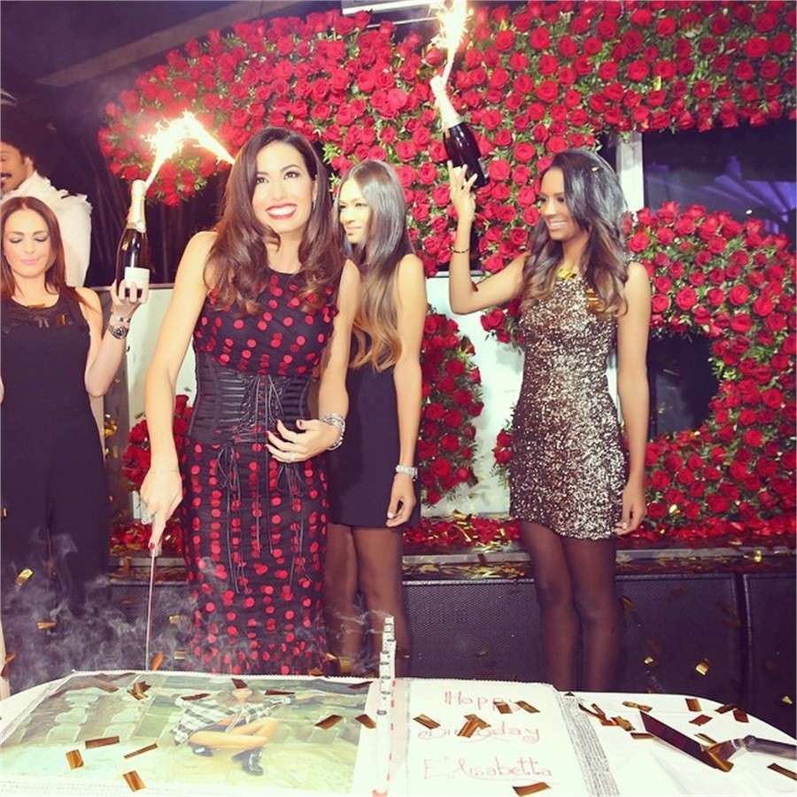 Elisabetta Gregoraci festeggia 35 anni