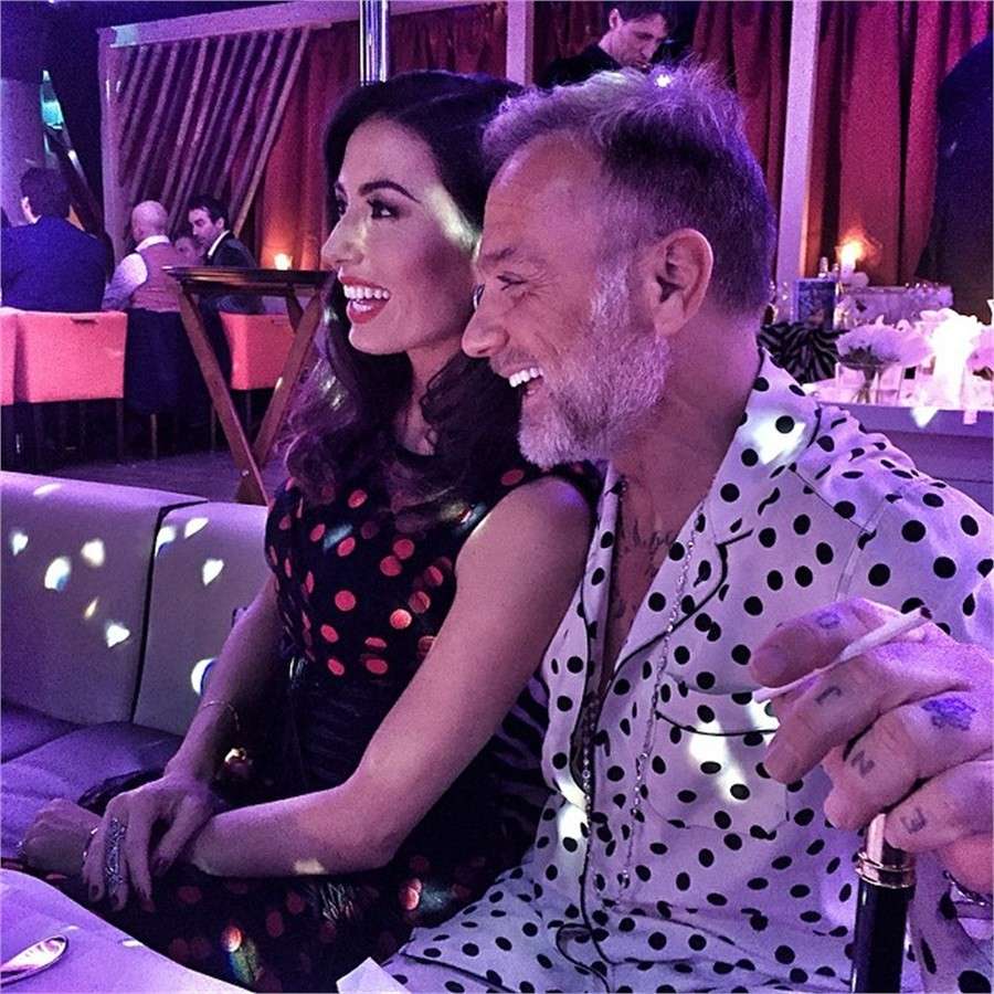 La moglie di Elisabetta Gregoraci con Gianluca Vacchi