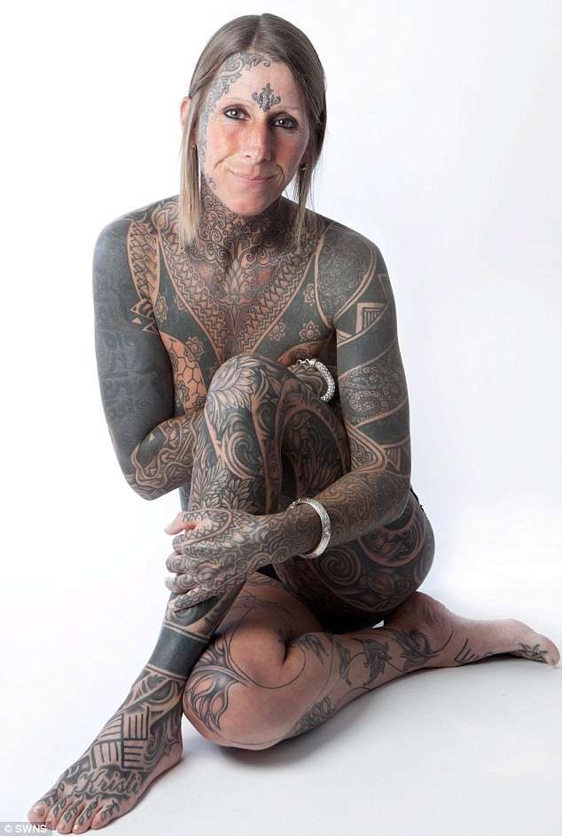 Body art in stile Maori