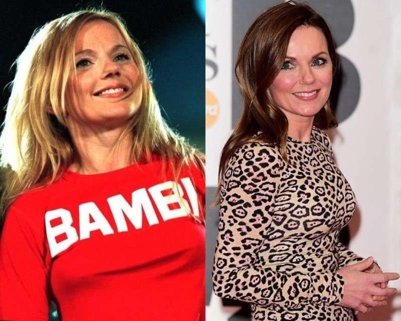 Geri Halliwell ieri e oggi