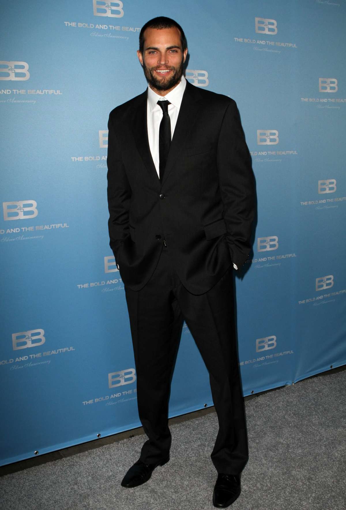 Scott Elrod al 25esimo anniversario di Beautiful nel 2012 a Los Angeles