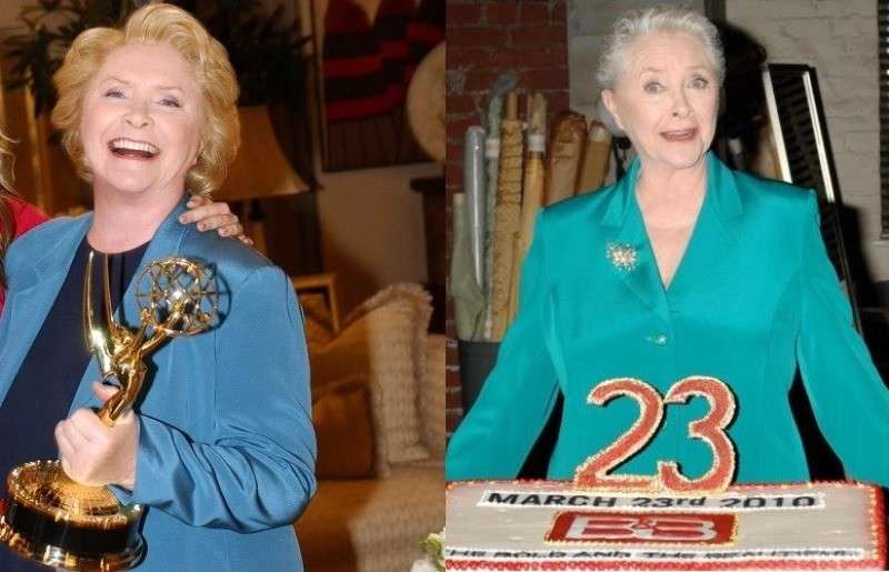 Susan Flannery ieri e oggi