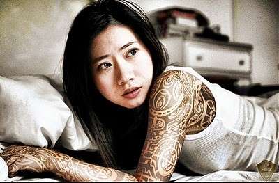 Tatuaggio Maori sul braccio