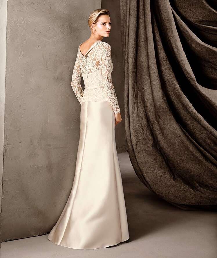 Vestito in mikado Pronovias