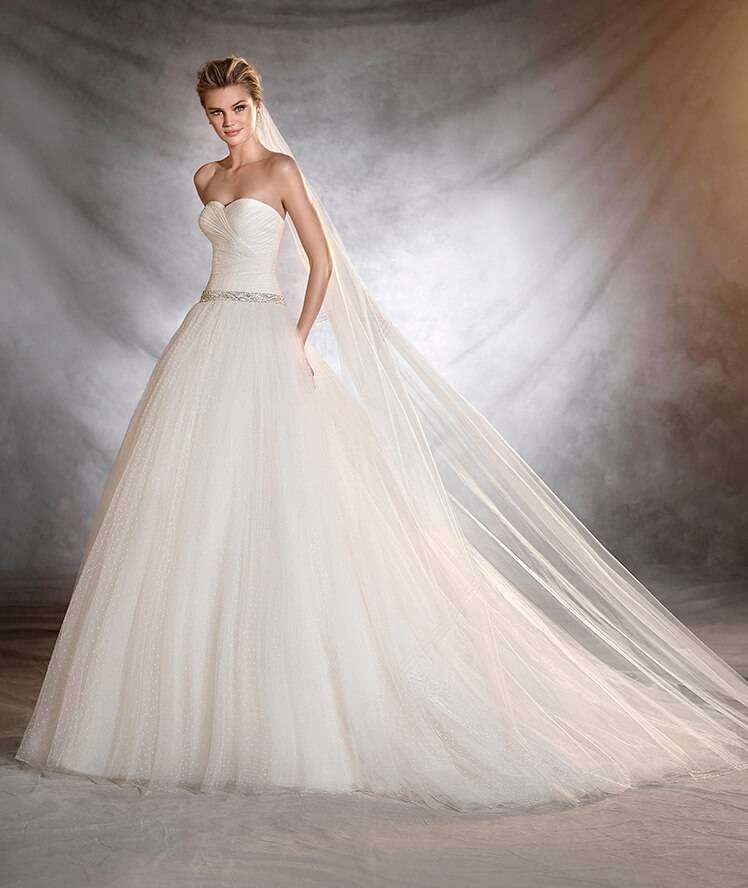 Abito da sposa in tulle