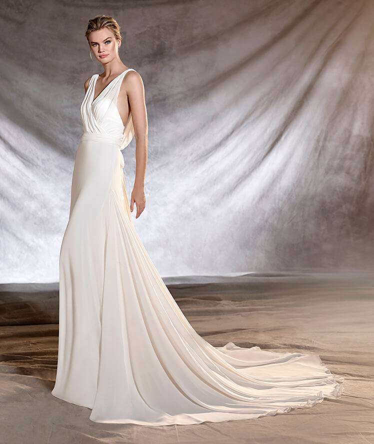 Abito da sposa stile impero