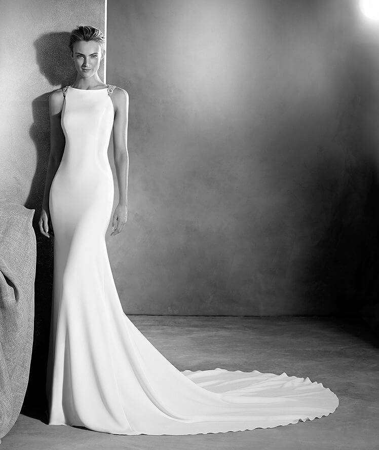 Abito in crepe Pronovias