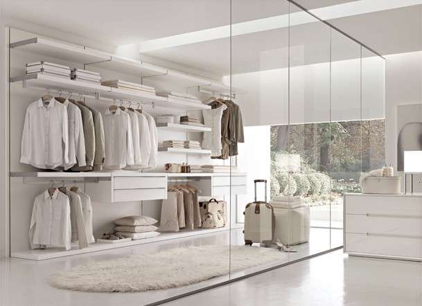 Cabina armadio total white