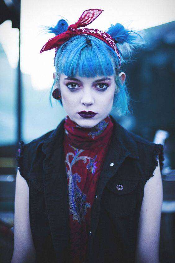 Trucco e acconciatura punk