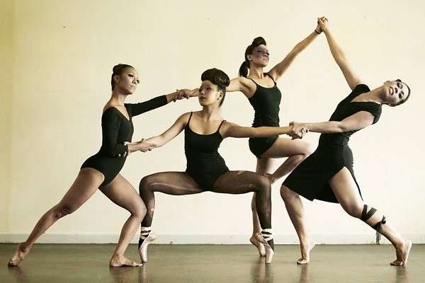 Ballerine di danza jazz