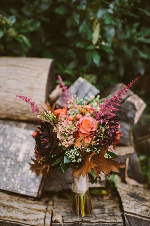 Bouquet boho chic