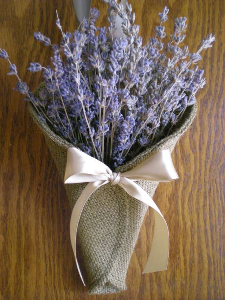 Cono con lavanda