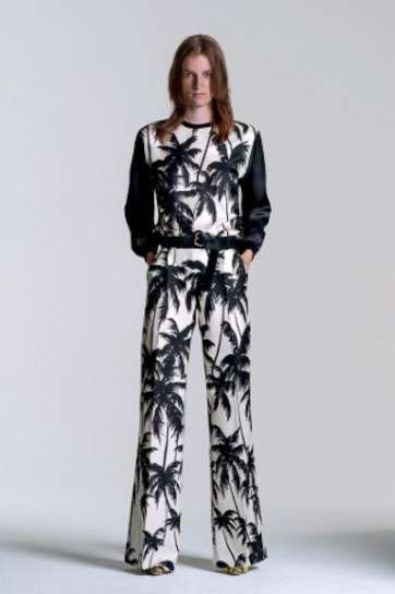 Pantaloni e top tropical Fausto Puglisi