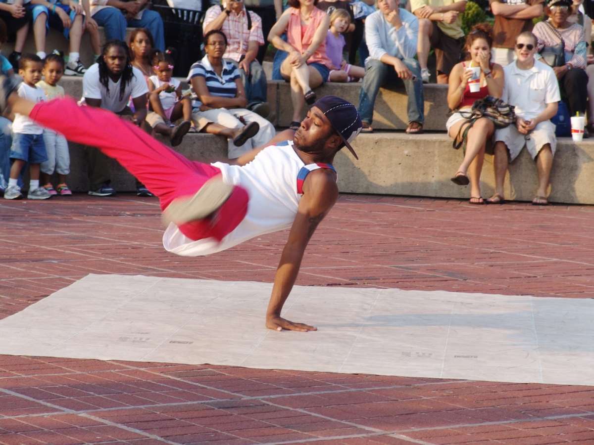 Passo di danza hip hop