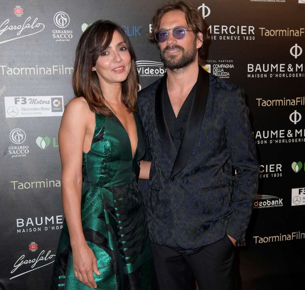 Ambra Angiolini e Lorenzo Quaglia sul red carpet