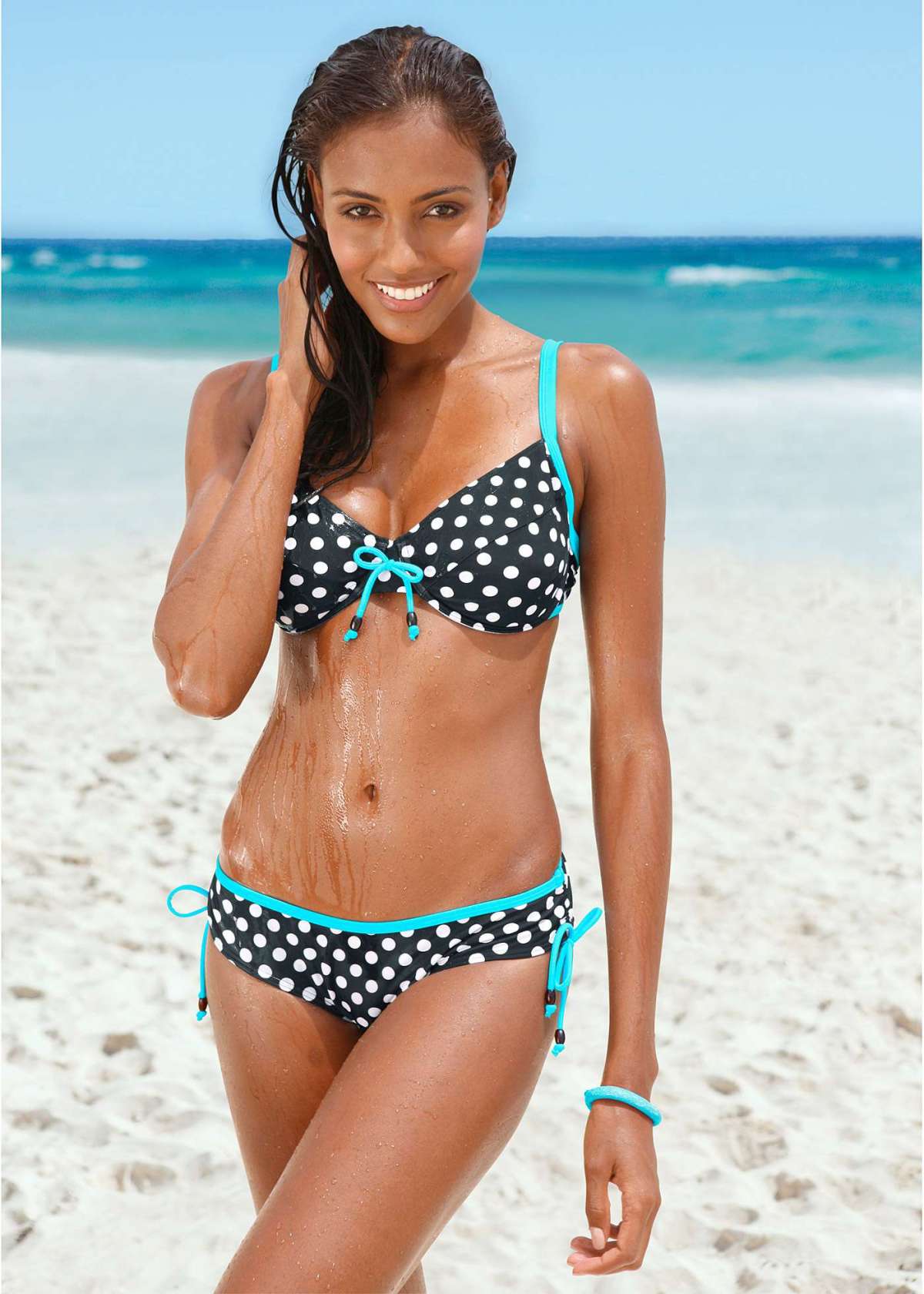 Bikini a pois Bonprix