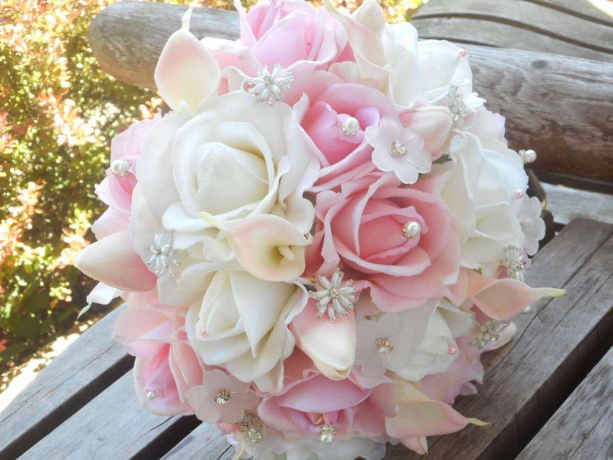 Bouquet romantico tondo