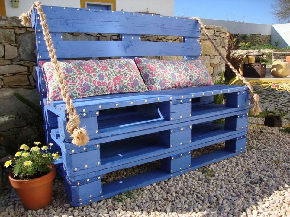 Mobili con i pallet