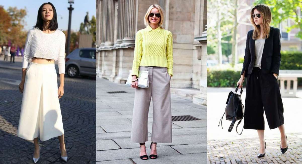 Abbinare i pantaloni culotte