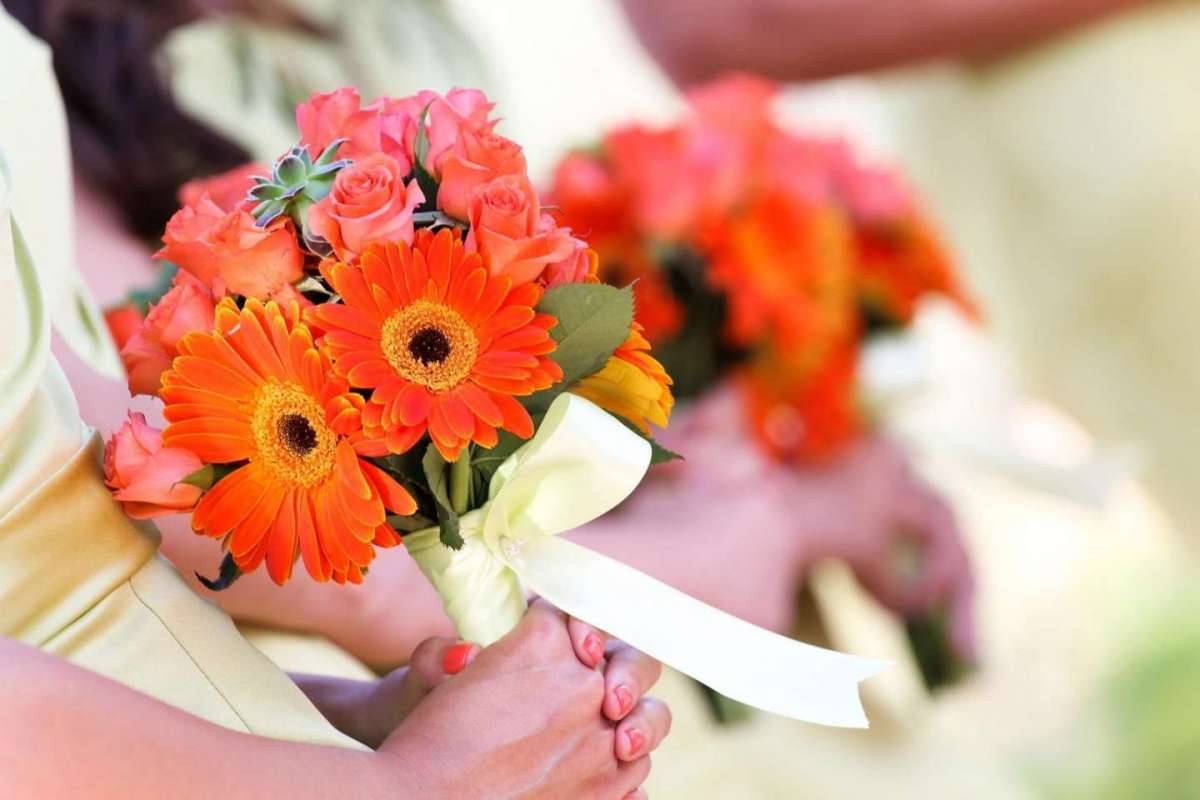 Bouquet arancione