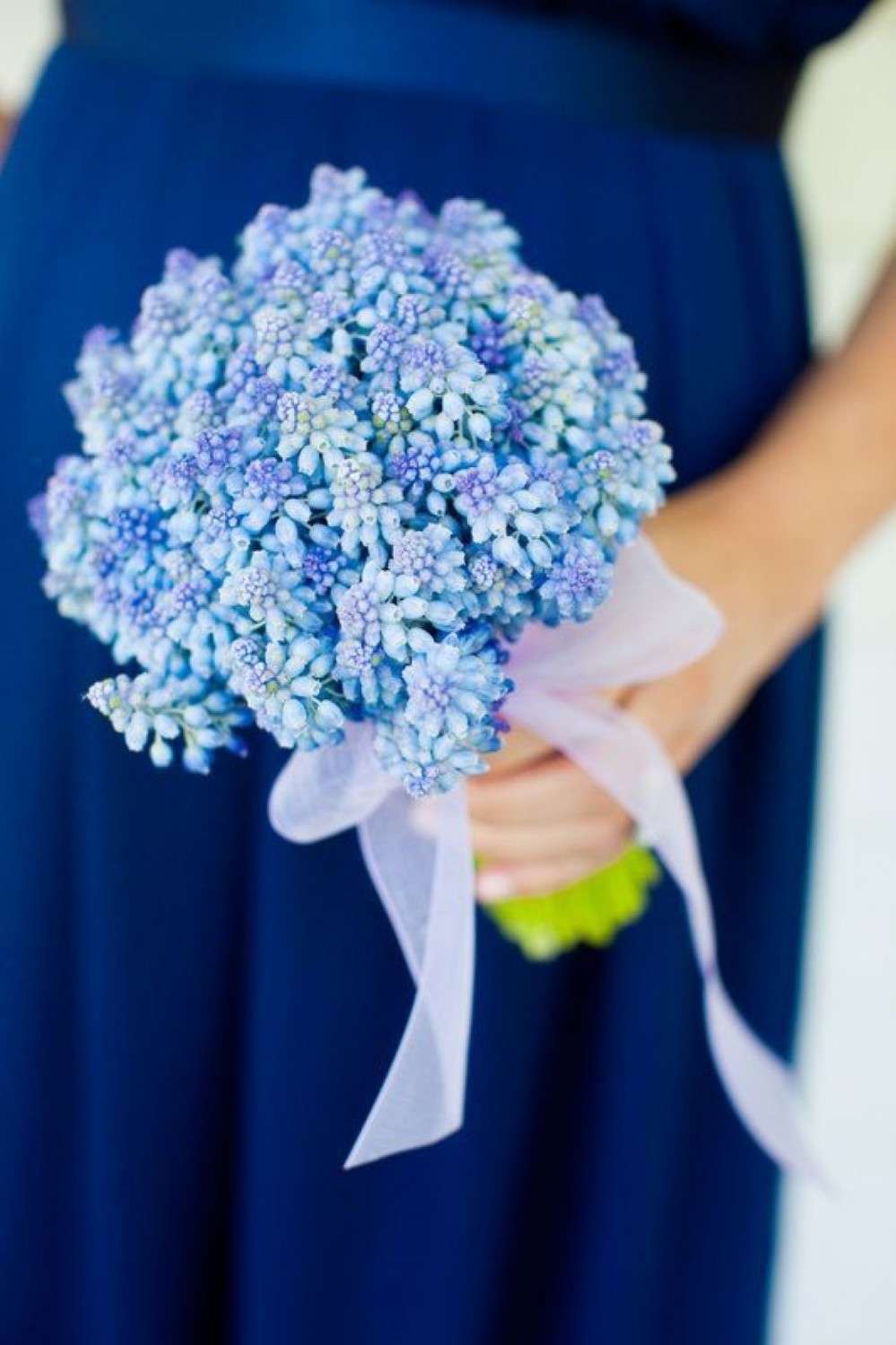 Bouquet azzurro con fruttini