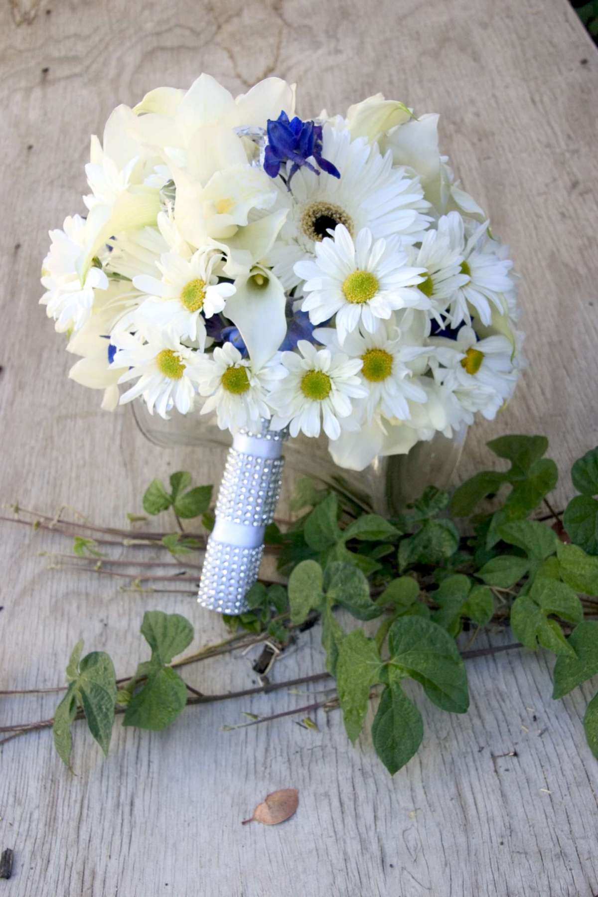 Bouquet con margherite grandi