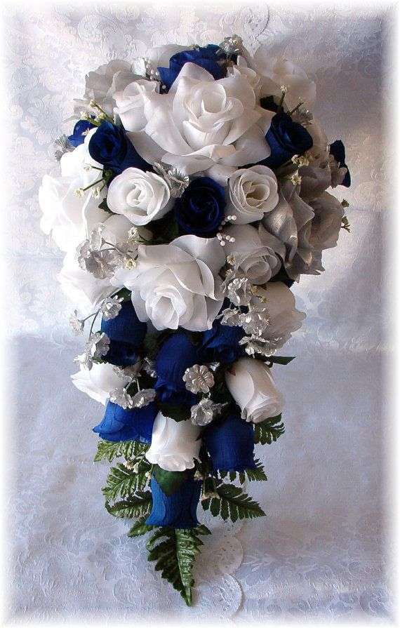 Bouquet da sposa a cascata