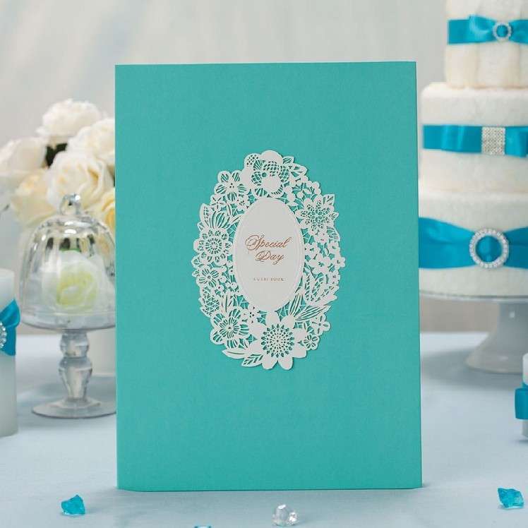 Guestbook color tiffany