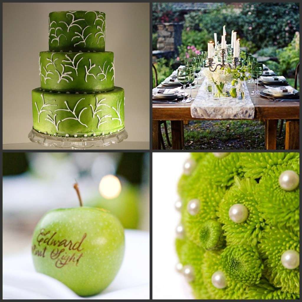 Idee in verde per il matrimonio