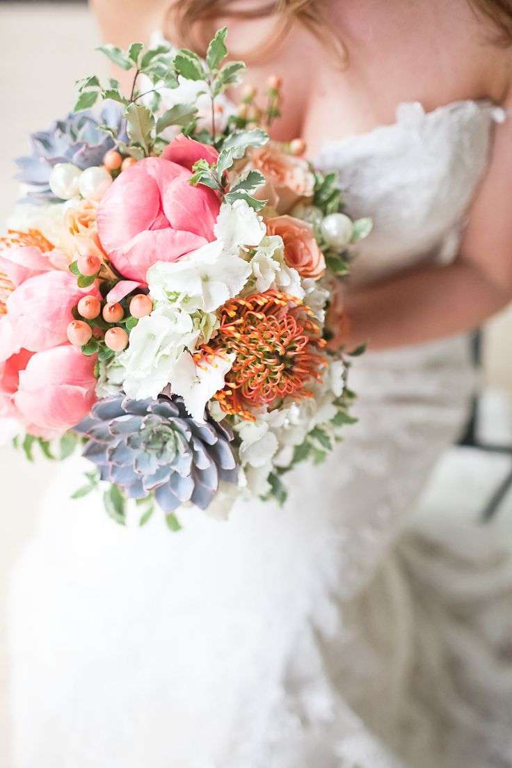 Bouquet boho chic