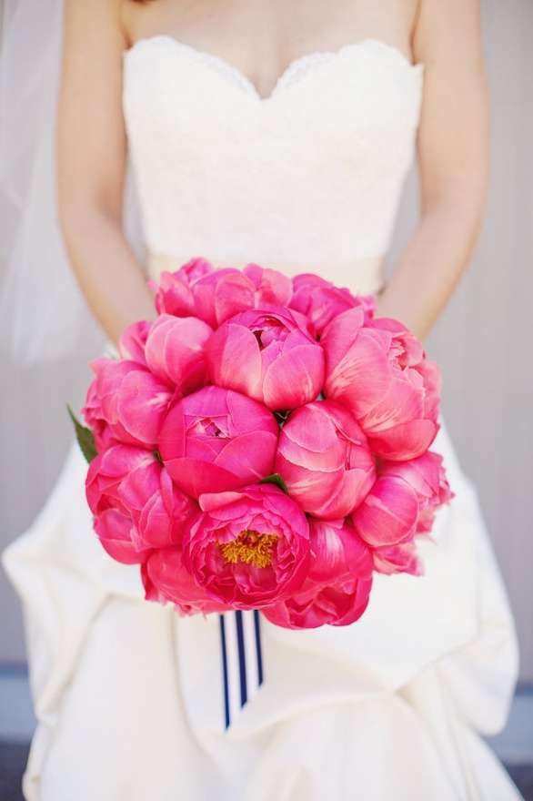 Bouquet fucsia chic