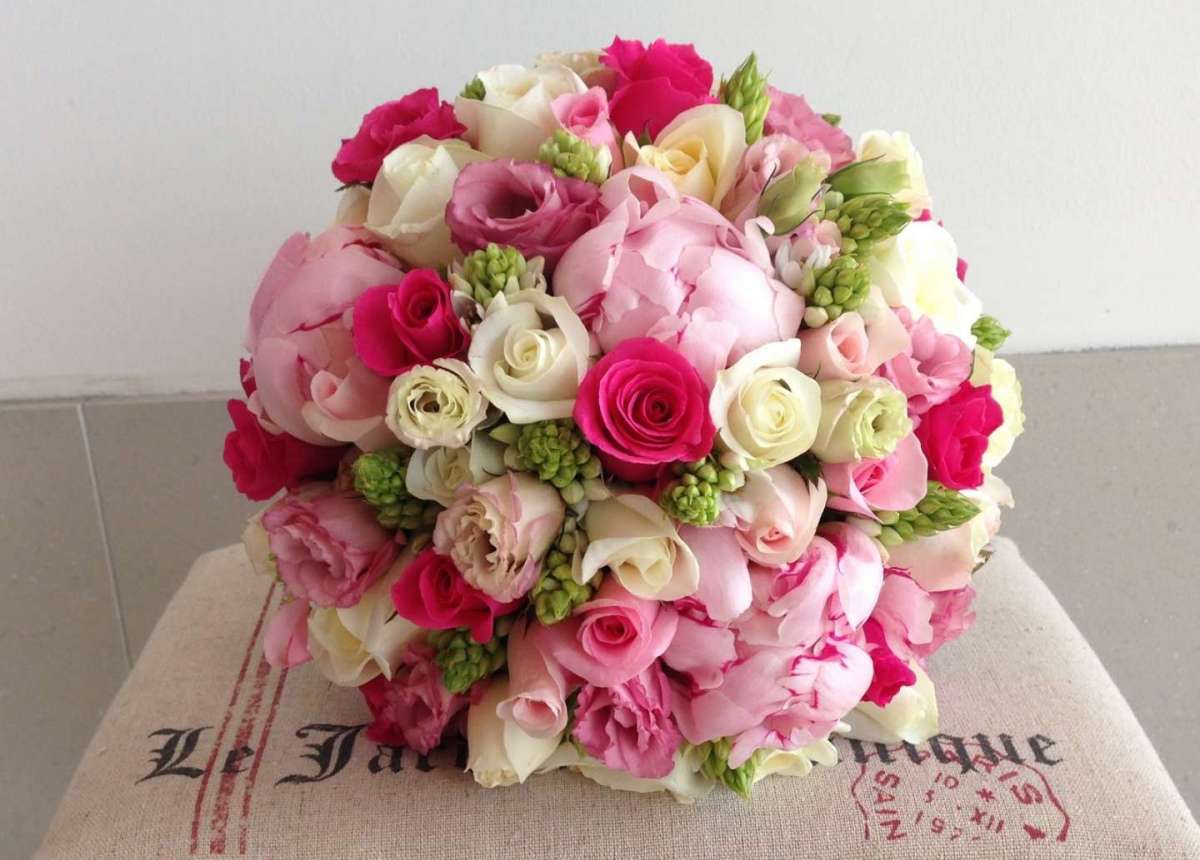 Bouquet grande rosa