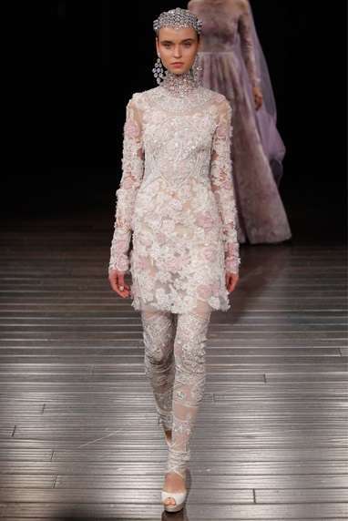 Coordinato in pizzo Naeem Khan